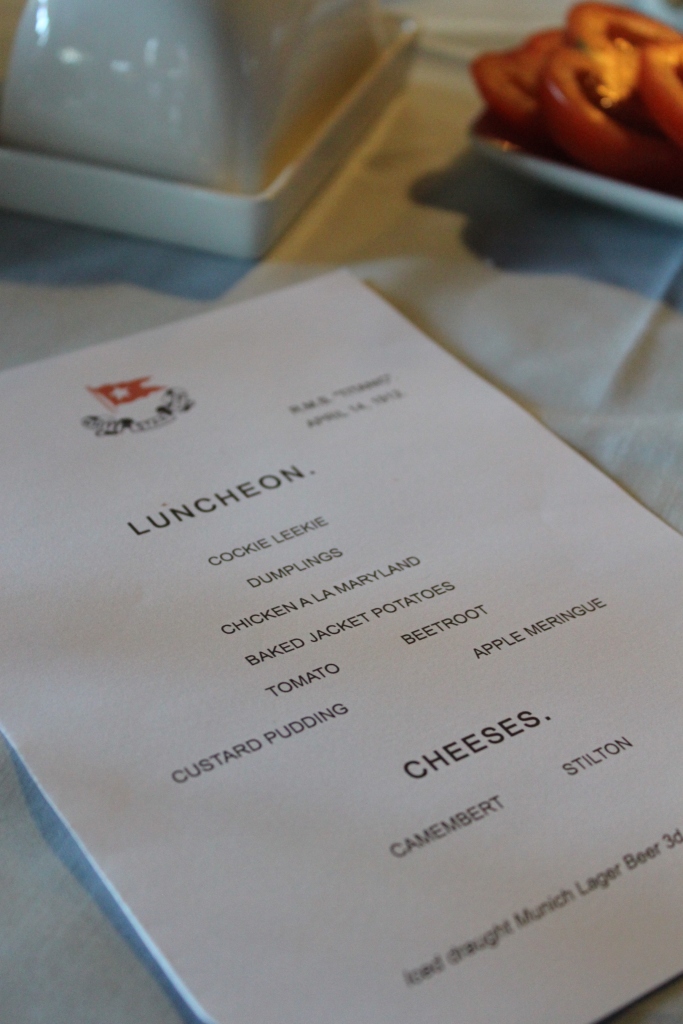 IMG_3875Titanic Luncheon Menu by Turnspit and Table